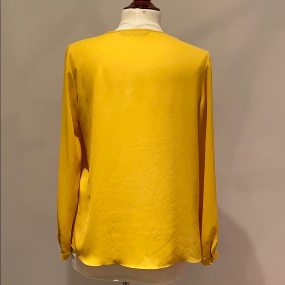 Zara Flowy Semi-Sheer Blouse - Picture 4 of 5